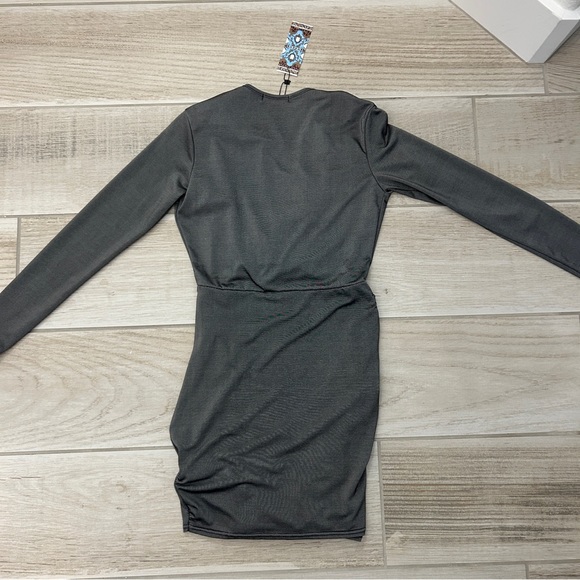 Silver Ruched Mini - Picture 4 of 4